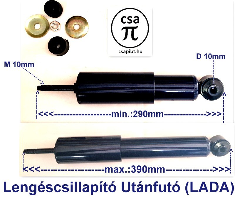 Lengéscsillapító utánfutó (LADA)